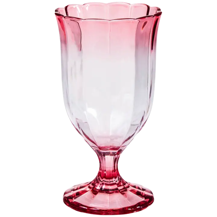 Viinilasi 16,5cm vaaleanpunainen