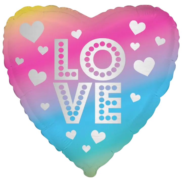 Love foliopallo 5 kpl/pss