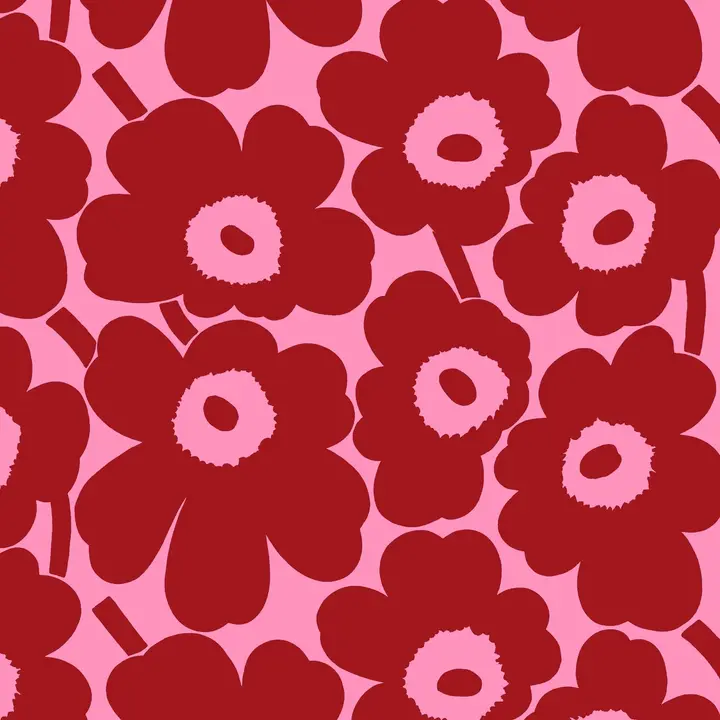 Marimekko Mini Unikko pinkkipinkki lautasliina 20kpl/33cm