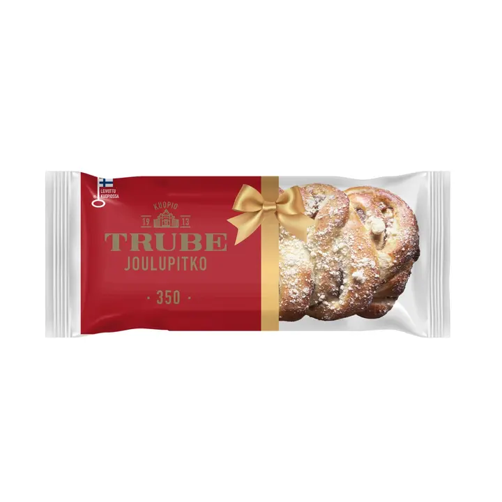 Trube Joulupitko 350 g piparkakkutäytteinen pullapitko