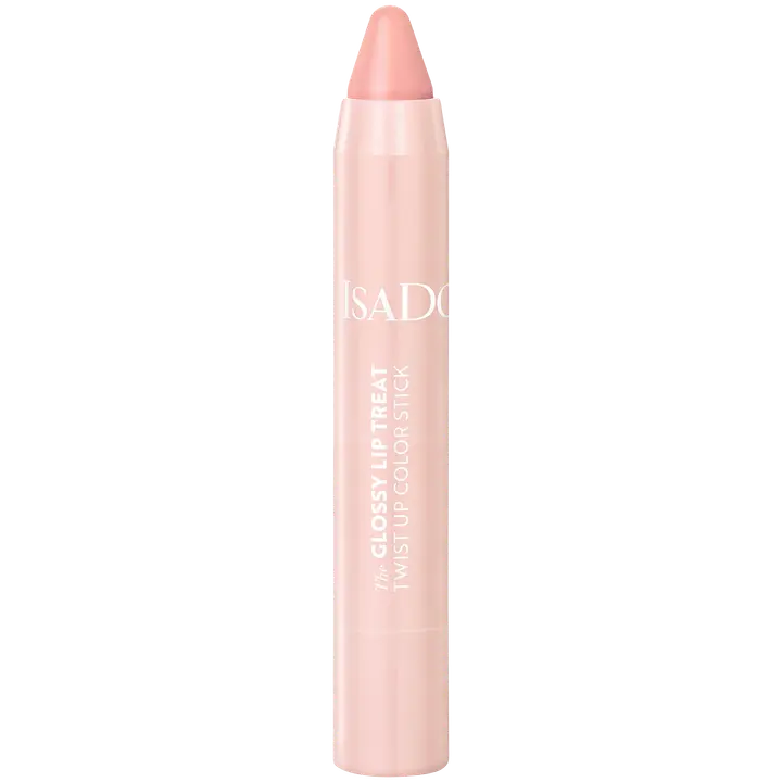 Isadora The Glossy Lip Treat Twist Up Color Stick huulipunakynä 00 Clear Nude 3,3 g