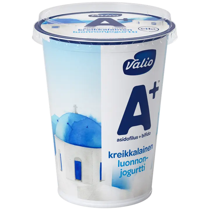 Valio A+™ kreikkalainen luonnonjogurtti 400 g laktoositon