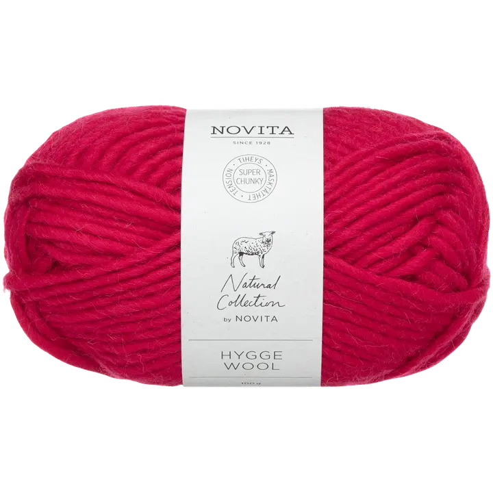 Novita Lanka Hygge Wool 100g 916 pinkki