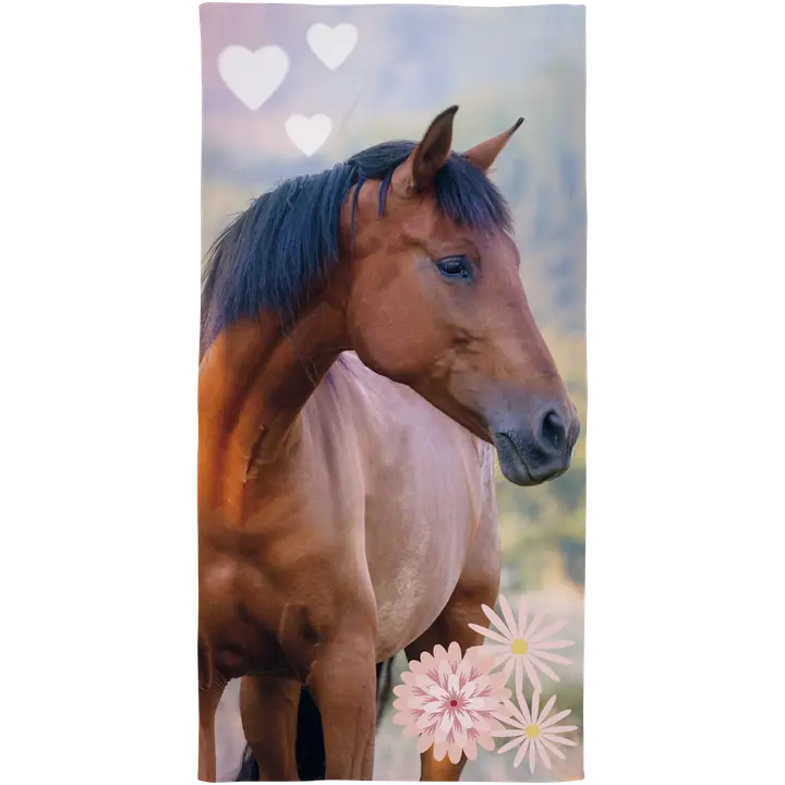 Ciraf lasten kylpypyyhe Hevonen 70x140 cm