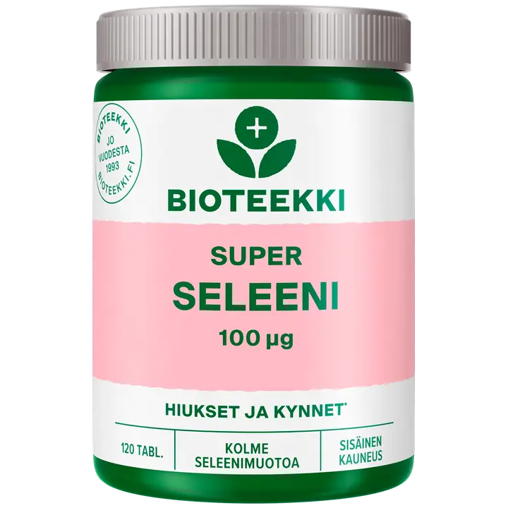 Bioteekki Super Seleeni ravintolisä 120 tabl.