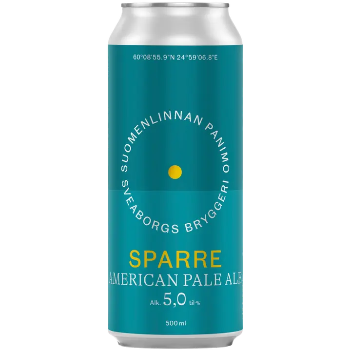Suomenlinnan Panimo Sparre American Pale Ale 5% 50cl tölkki