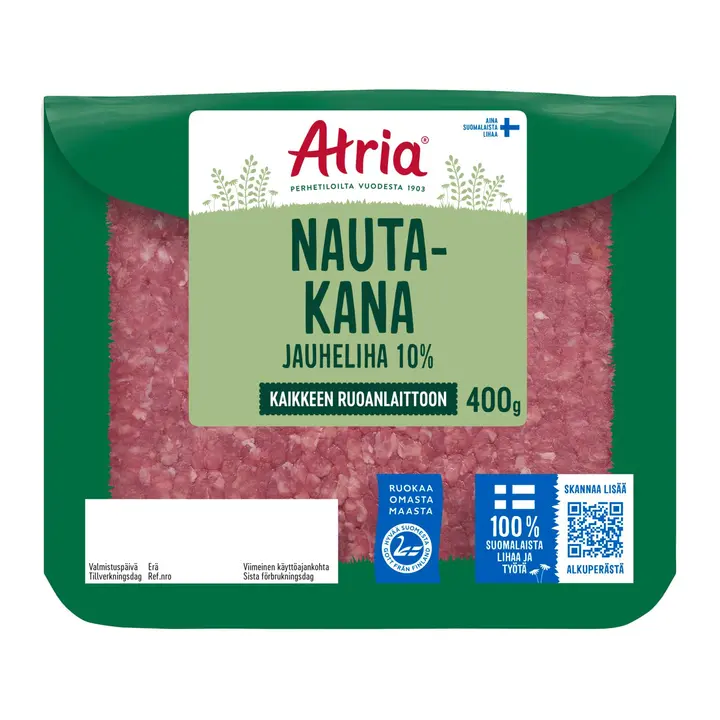 Atria Nauta-Kana Jauheliha 10% 400g