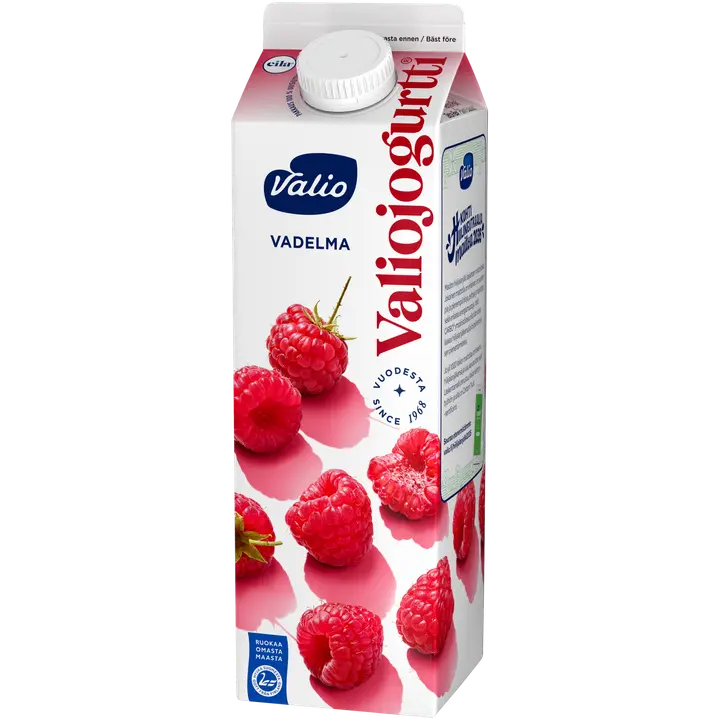 Valiojogurtti® 1 kg vadelma laktoositon