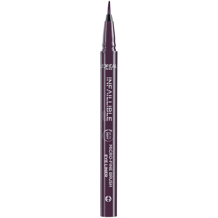 L'Oréal Paris Infaillible Grip 36H Micro-Fine eyeliner 04 Dew Berry nestemäinen silmänrajausväri 0,4g