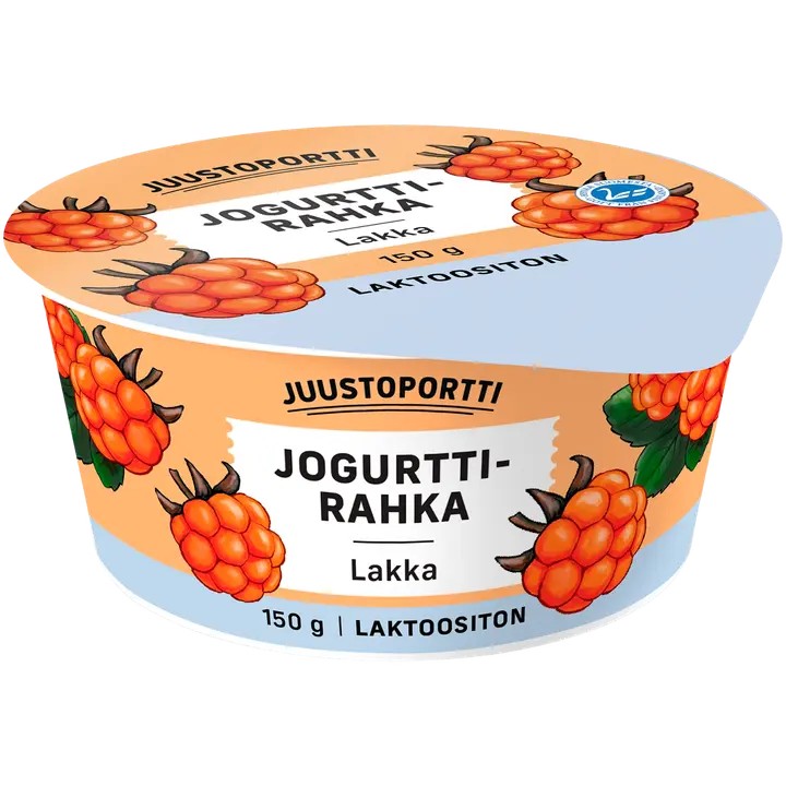 Juustoportti Jogurttirahka 150 g lakka laktoositon