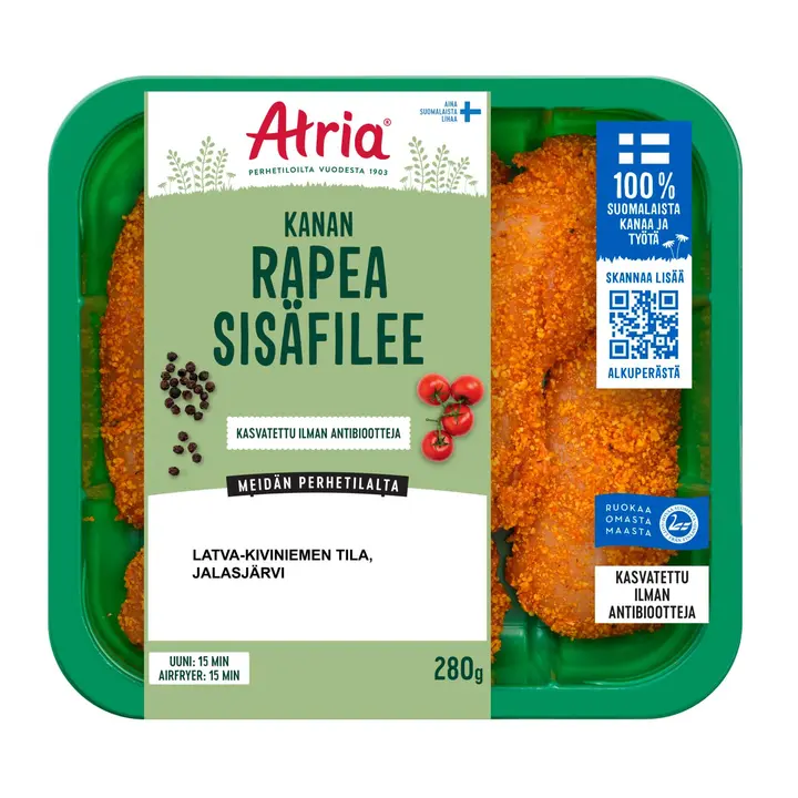 Atria Rapea Kanan Sisäfilee 280g