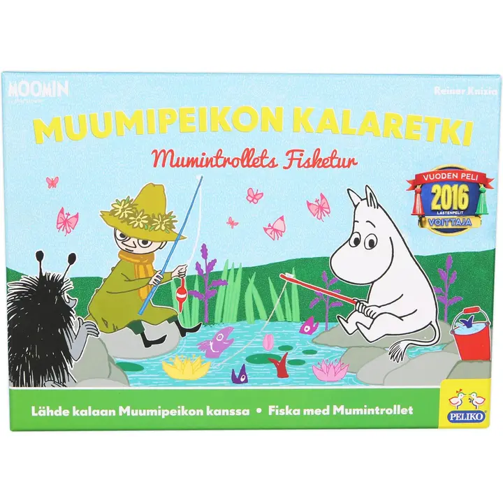 Peliko lautapeli Muumipeikon kalaretki
