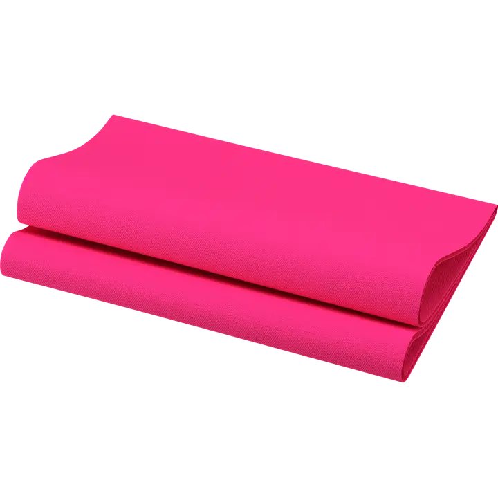 DUNI Bio Dunisoft®-lautasliina 40 x 40 cm Fuksia, 12 kpl