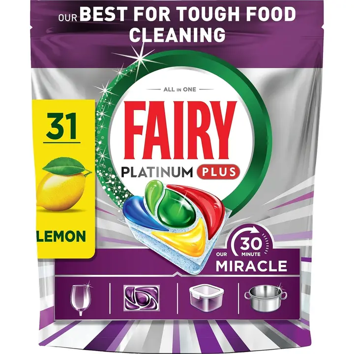 Fairy Platinum Plus All in One 30 Minute Miracle 31kpl konetiskitabletti