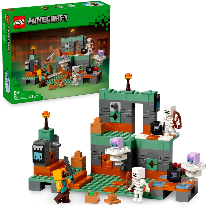 LEGO® Minecraft® Trial Chamber, Peliaiheinen lelusetti 21271