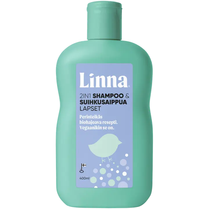 Linna 2in1 Lasten Shampoo & Suihkusaippua 400 ml
