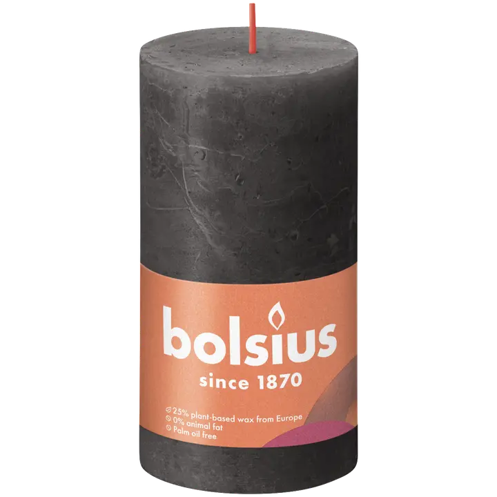 Bolsius RUSTIIKKI PK 130/68 STORMY GREY
