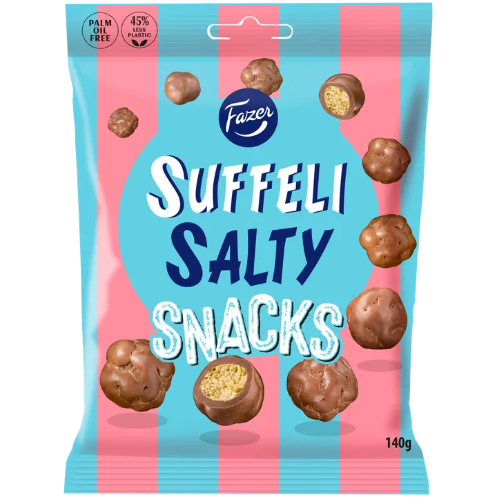 Fazer Suffeli Salty Snacks karkkipussi 140g