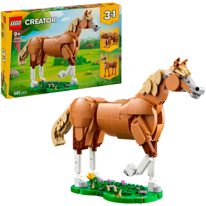 LEGO® Creator 31166 Kaunis hevonen