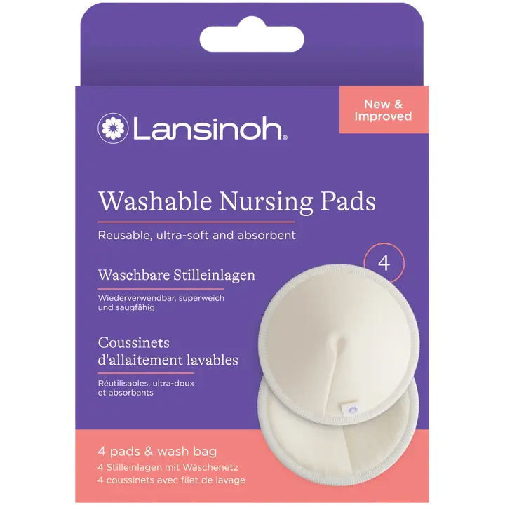 Lansinoh pestävät liivinsuojat 4 kpl