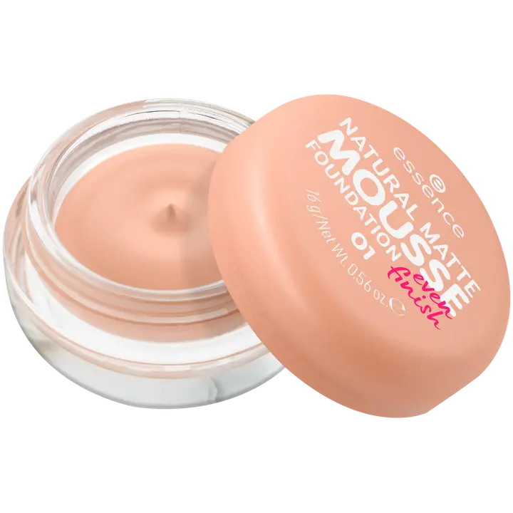 essence NATURAL MATTE MOUSSE FOUNDATION 01 16 g