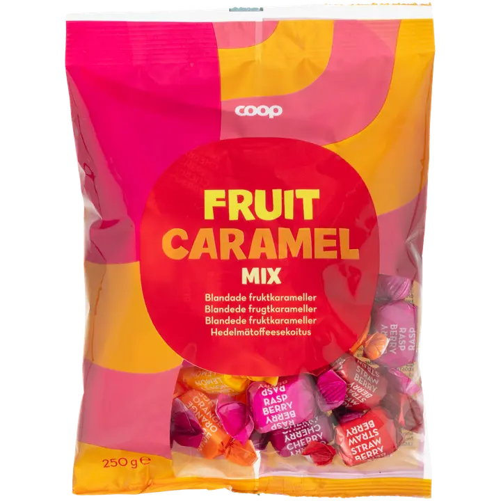 Coop hedelmätoffeesekoitus 250 g