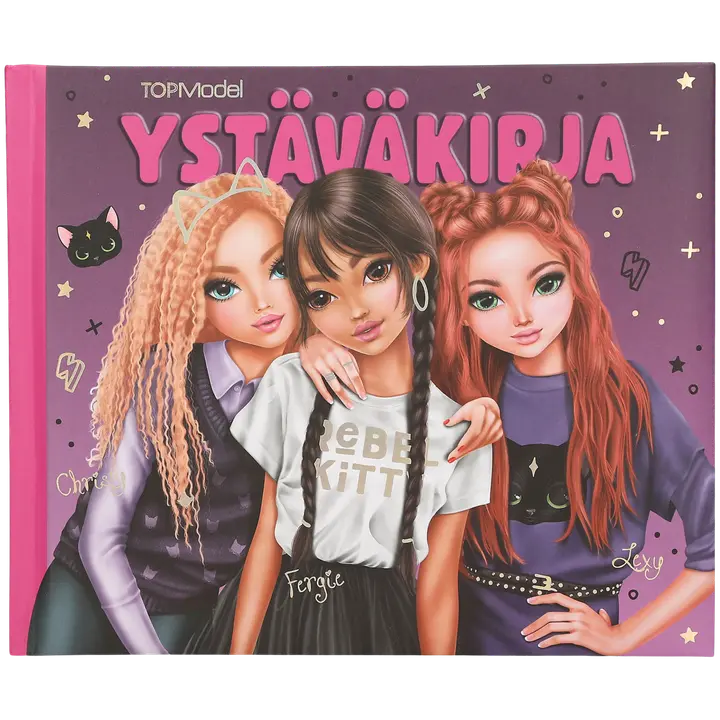 TOPModel ystäväkirja REBEL KITTY