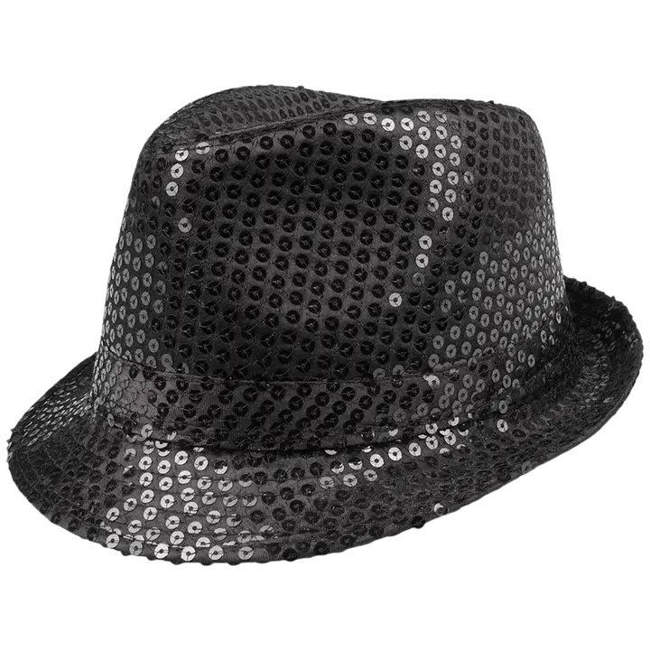 Popparin hattu, musta