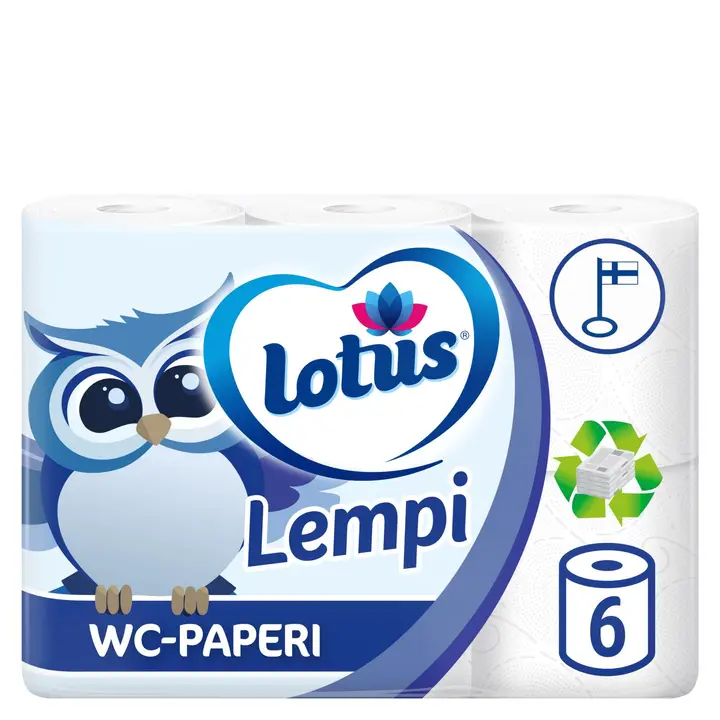 LOTUS Lempi wc-paperi 6rll