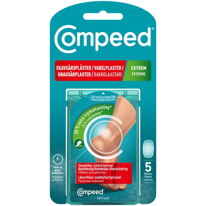 Compeed Extreme rakkolaastari medium 5kpl