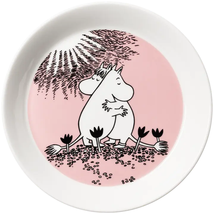 Moomin Arabia Muumi Rakkaus 30 lautanen 19cm