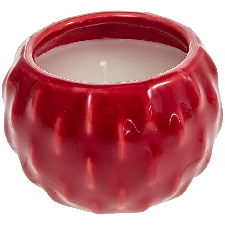 AmandaB kynttilä Ø 9,5 cm punainen