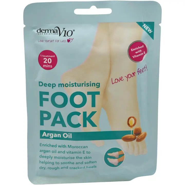 Derma V10 jalkanaamio arganöljy 45g