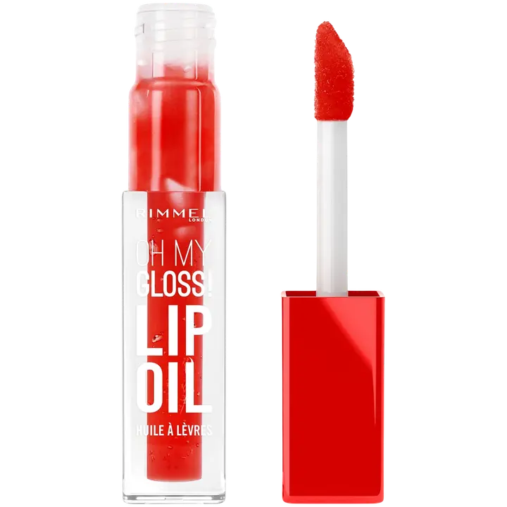 Rimmel London Oh My Gloss! Lip Oil 4,5 ml 004 Vivid Red huuliöljy