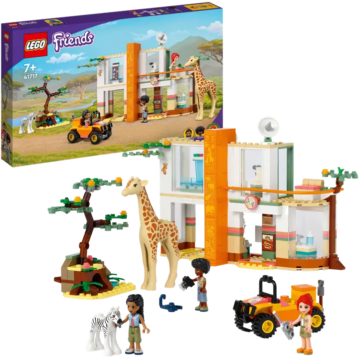 LEGO® Friends Mia ja villieläinten pelastustehtävä 41717