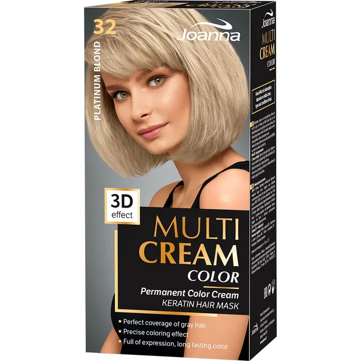 Joanna Multi Cream hiusväri 32 Platinum blond