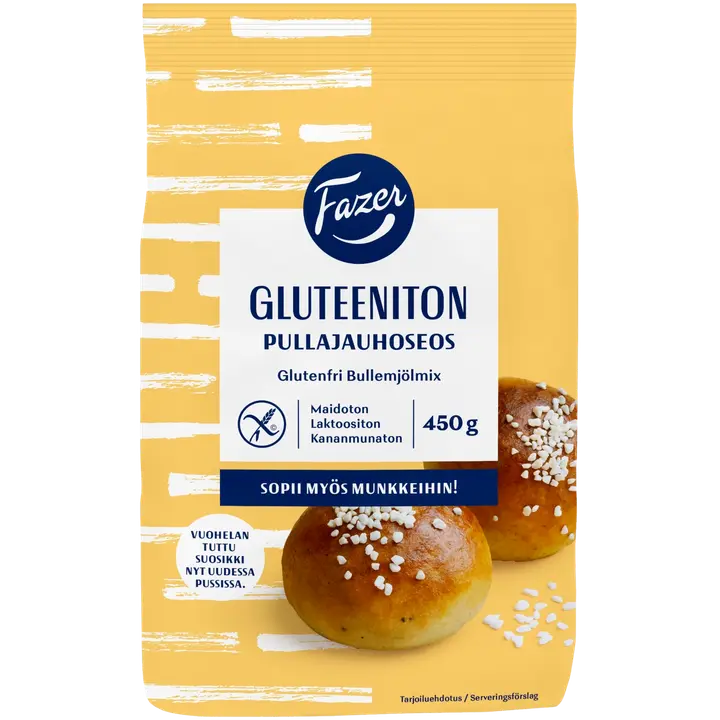 Fazer Gluteeniton Pullajauhoseos 450 g