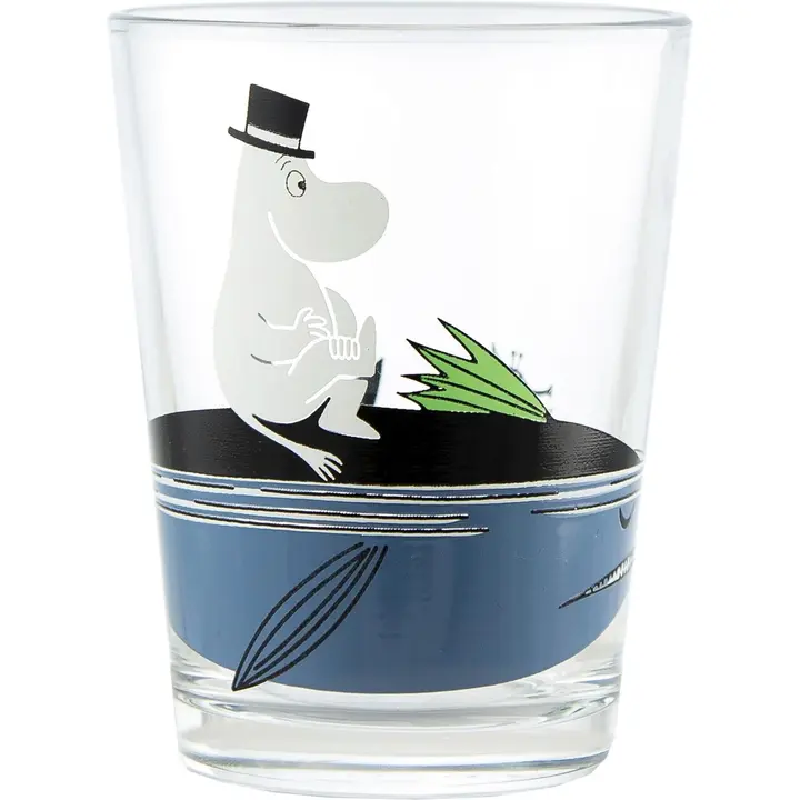 Moomin Arabia Muumi juomalasi Muumipappa 220 ml
