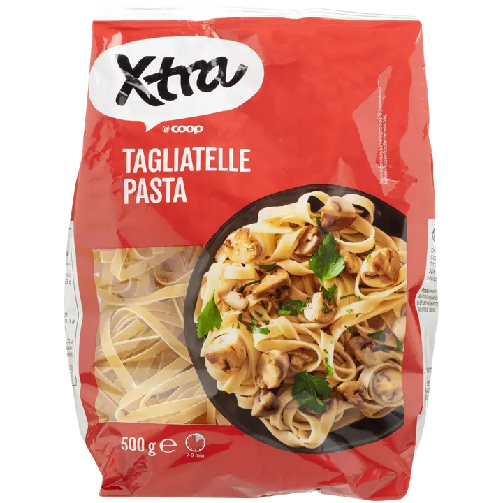 Xtra tagliatelle pasta kananmunaton 500 g
