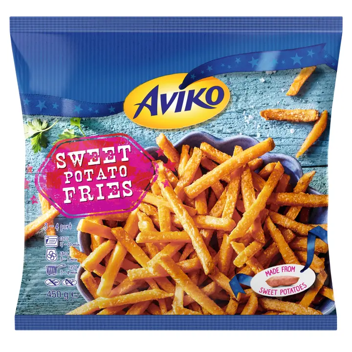 Aviko Bataattiranskalaiset Pakaste 450g