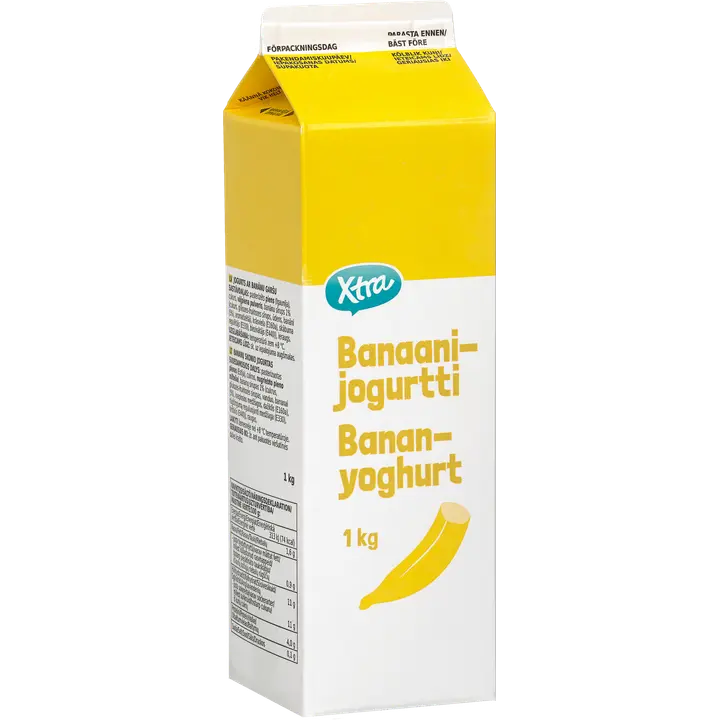 Xtra banaanijogurtti 1kg