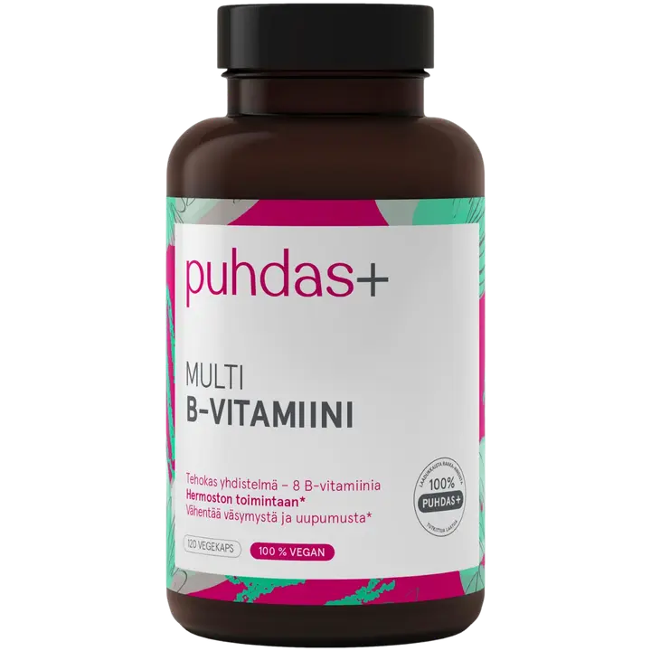 Puhdas+ Multi B-vitamiini 120 kaps