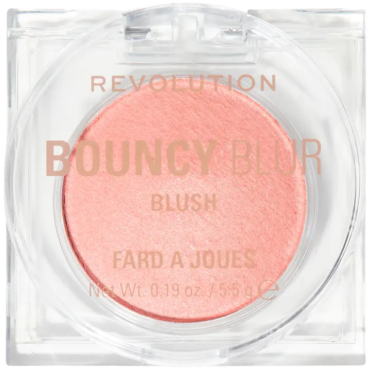 Makeup Revolution bouncy blur blush cheek+lip poski ja huulimeikkivoide 5,5g peachy pink