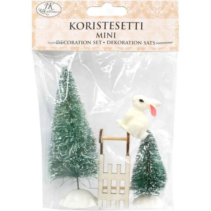 J.K. Primeco Koristesetti mini metsä 4kpl/pkt