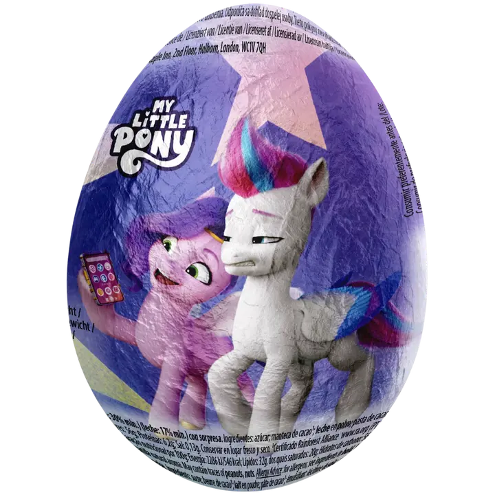 Dolci Preziosi My Little Pony yllätysmuna RFA maitosuklaa 60g
