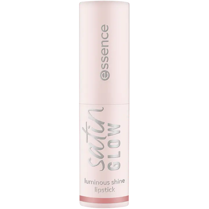 essence satin GLOW luminous shine lipstick 02 Blushin It 3.5 g