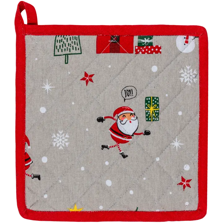 House patalappu X-mas story 22x22 cm harmaa