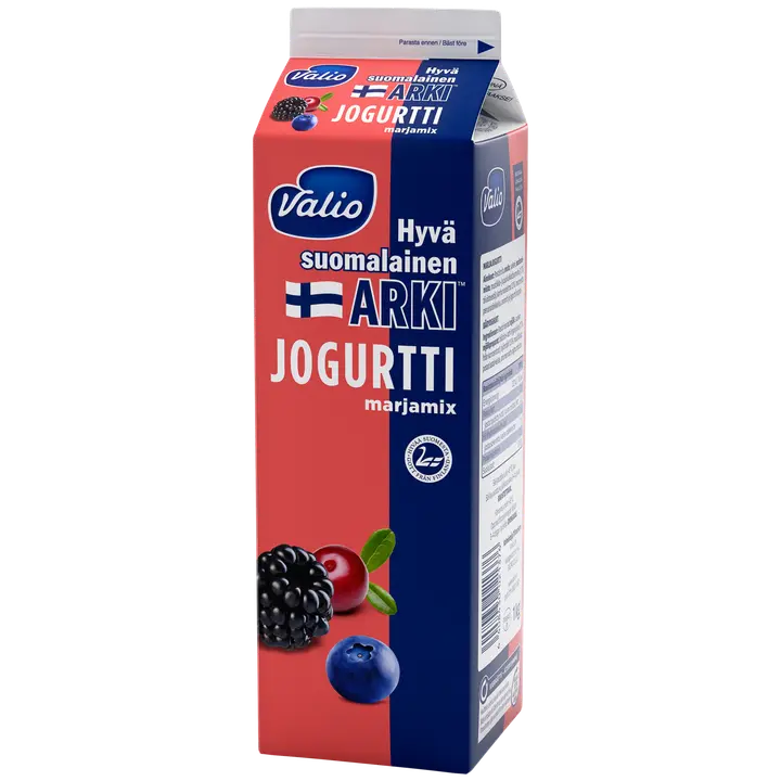 Valio Hyvä suomalainen Arki® jogurtti 1 kg marjamix