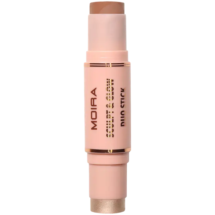 MOIRA Sculpt & Glow Duo Stick varjostus- ja korostuspuikko 6 g + 5,2 g