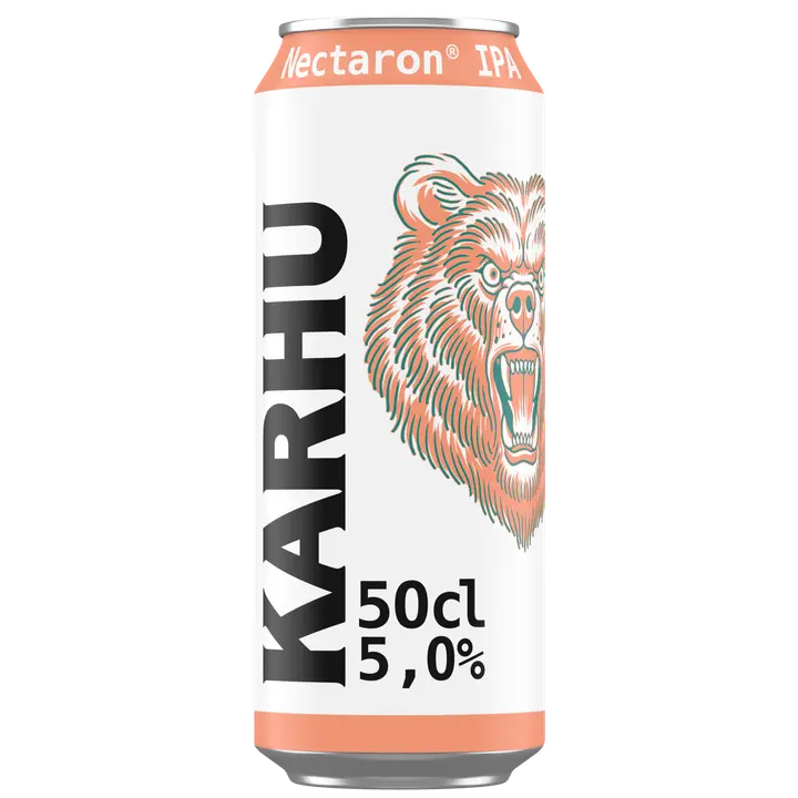 Karhu Nectaron IPA olut 5,0 % tölkki 0,5 L